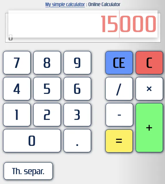 To modify the screen of the calculator